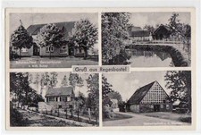 39068493 - Regesbostel, 4 Abbildungen mit Schuhmacherei - Gemischtwaren v.