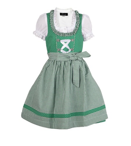 Kinderdirndl nele grün dirndl - nele,