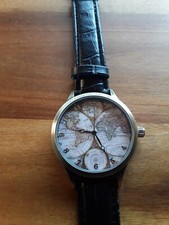 Neu armbanduhr mit weltkarte - neu,