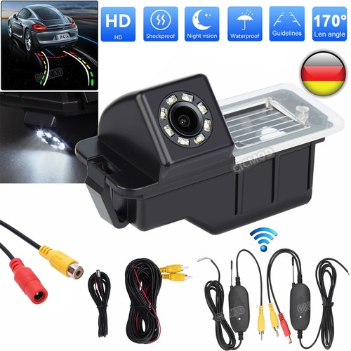 Kabellos 8led rückfahrkamera - kabellos,
