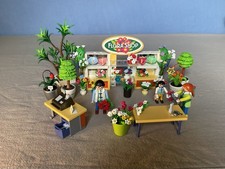 PLAYMOBIL  4484  FLORA SHOP Blumenladen viele zusätzliche Pflanzen  Top  Zustand