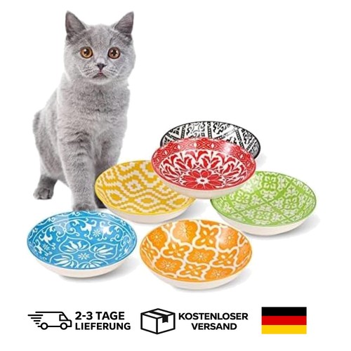 Keramik katzennäpfe set - katzennäpfe,