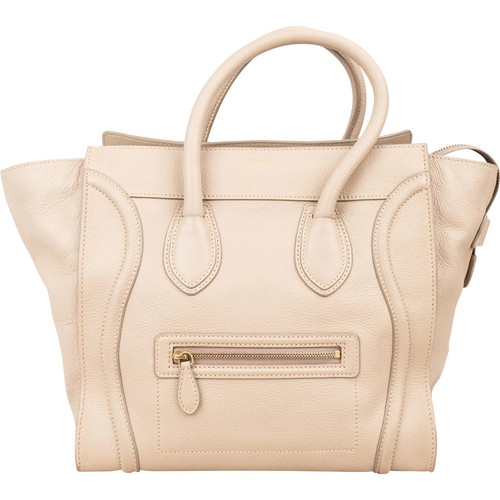 Céline drummed calfskin large - céline,