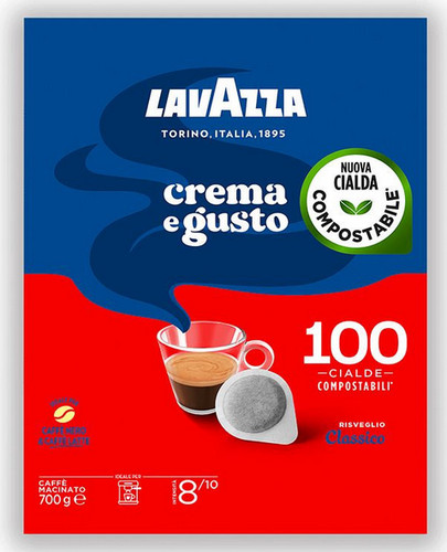 100 kaffeepods lavazza crema - kaffeepods,