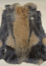 KANINCHENFELL XL Pelz Hasen echt Fell Basteln Tierfell Kaninchen Thüringer K29