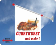 Flagge, Imbiss, Currywurst
