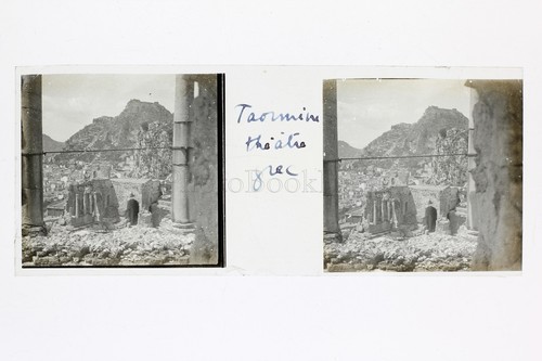 Taormina theater griechischer - taormina,