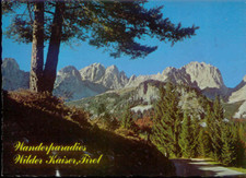 ak wilder kaiser tirol gelaufen