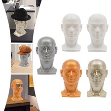 Schaufensterpuppe Kopf Modellkopf Perückenkopf Dekokopf Männliches Kopfmodell