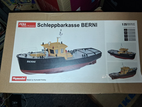 Boot schiff schleppbarkasse - rc,