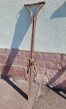 Ski Vollholz Holz alt antik