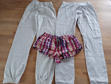 ? Mädchen 3x Schlafanzughose Gr. 134 140 Nachtwäsche H&M Yigga Schiesser