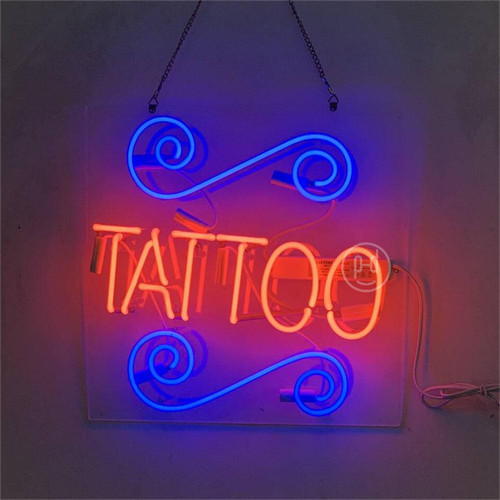 Tattoo 43cm neonreklame - tattoo,