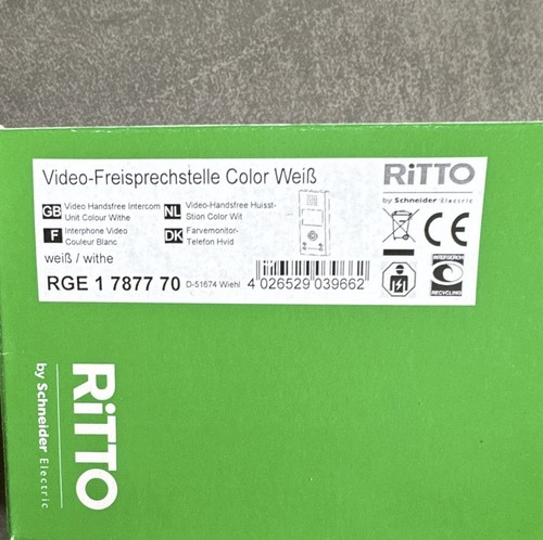 Ritto video freisprechstelle - ritto, video-freisprechstelle