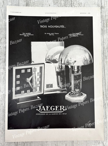 Jaeger pendeluhr lampe - pendeluhr, spiegel