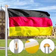 Fahnenmast Alu Teleskop