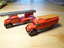 Wiking, Konvolut Magirus Leiter- und Spritzenwagen sehr gut