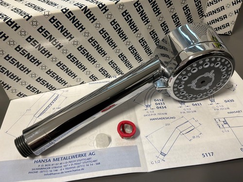 Hansa designo duschkopf - hansa,