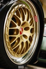 Felgenlack in BBS Gold, BBS