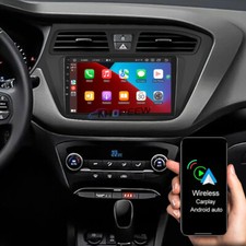 32GB Android 15 Wireless Carplay Autoradio GPS NAVI Für Hyundai I20 GB 2015-2018