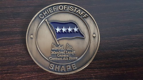 Nato shape commander coin - shape,
