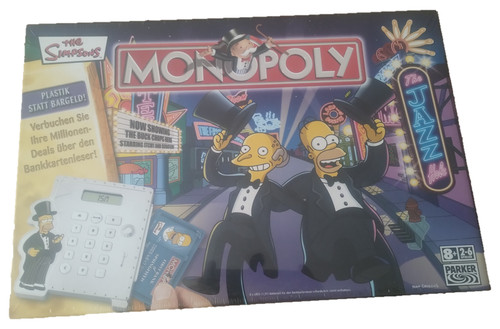 The simpsons monopoly parker - the,