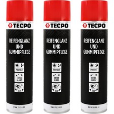 3x TECPO REIFENGLANZ-SPRAY