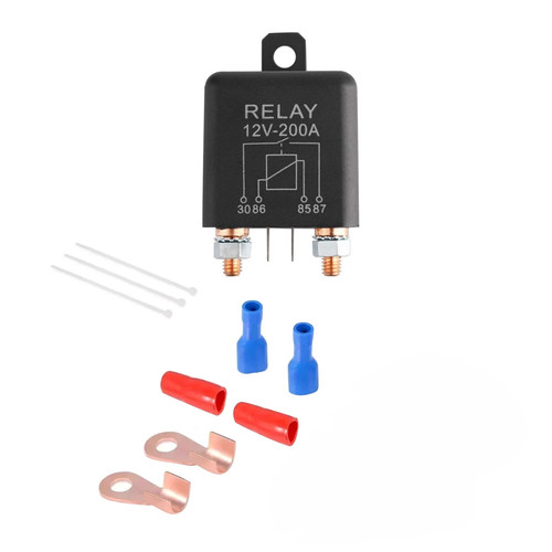 12v 200a schwerlast relais - 12v, mit