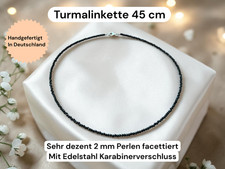 Turmalin (Schörl) Perlenkette