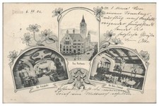S7556-068/  Dessau  Rathaus AK 1902