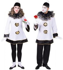 Clown Pierrot Harlekin Kostüm
