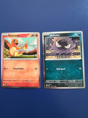 Pokémon glumanda nebulak - glumanda, +