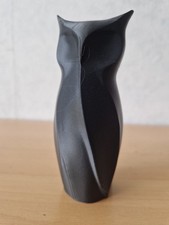 Wunderschöne schwarze Eule