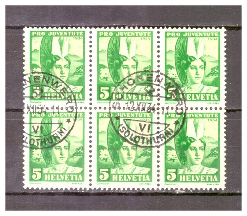 Schweiz 1934 sammlung - schweiz,