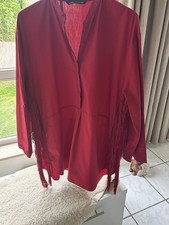 Bluse zara rot - siehe, maße