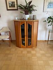 Mediencenter mit Falttür, Kirschholz furniert