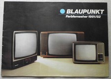 Bedienungsanleitung, Blaupunkt - Farbfernseher 81/82. Bosch Gruppe. 
