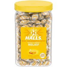 HALLS Relief Honey Lemon Cough