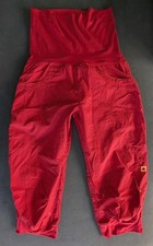 Ocun Noya Kletterhose Capri Damen Größe S, Rot Gelb