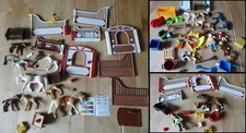 Playmobil Pferdestall Reiterhof 5108 + 4159 + weitere Stallteile + Einhorn