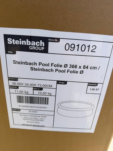 Steinbach aufstellpool pool - aufstellpool,