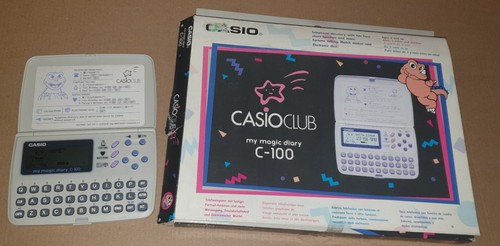 Casio magic diary 100 - casio, my