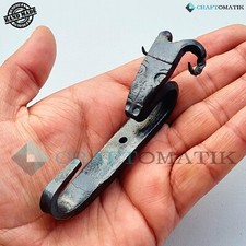 Widderkopf Wandhaken | Handgearbeitet | Schmiedeeisen | Nostalgisch Antik Hook |