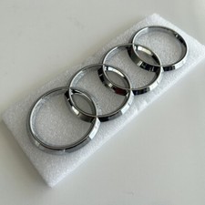 Für Audi TT Mk2/8J Chrom Grill Emblem OEM Kompatibel 249mm x 86mm