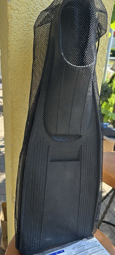 Schwimmflossen schwarz mit
