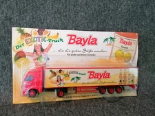 Bayla mini Werbetruck, Volvo FH16 Rote SZ Rote Felgen 1:87 in OVP Exotik Truck