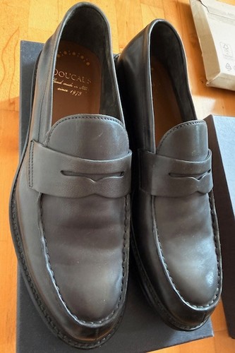 Doucals penny loafer - doucals,