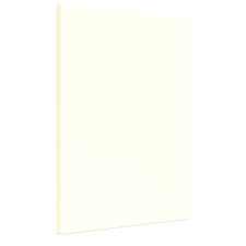 X57 Küchenfront Magnolia Hochglanz 19mm nach Maß - Möbelfront - Blende - Front