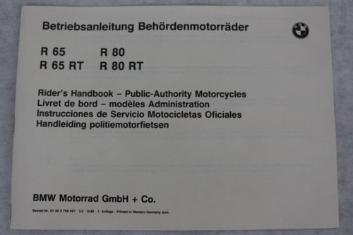 Bmw r 80 - bmw,