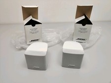 2x BOSE Singlecube Lautsprecher Weiß NEU Lifestyle & Acoustimass  OVP #11